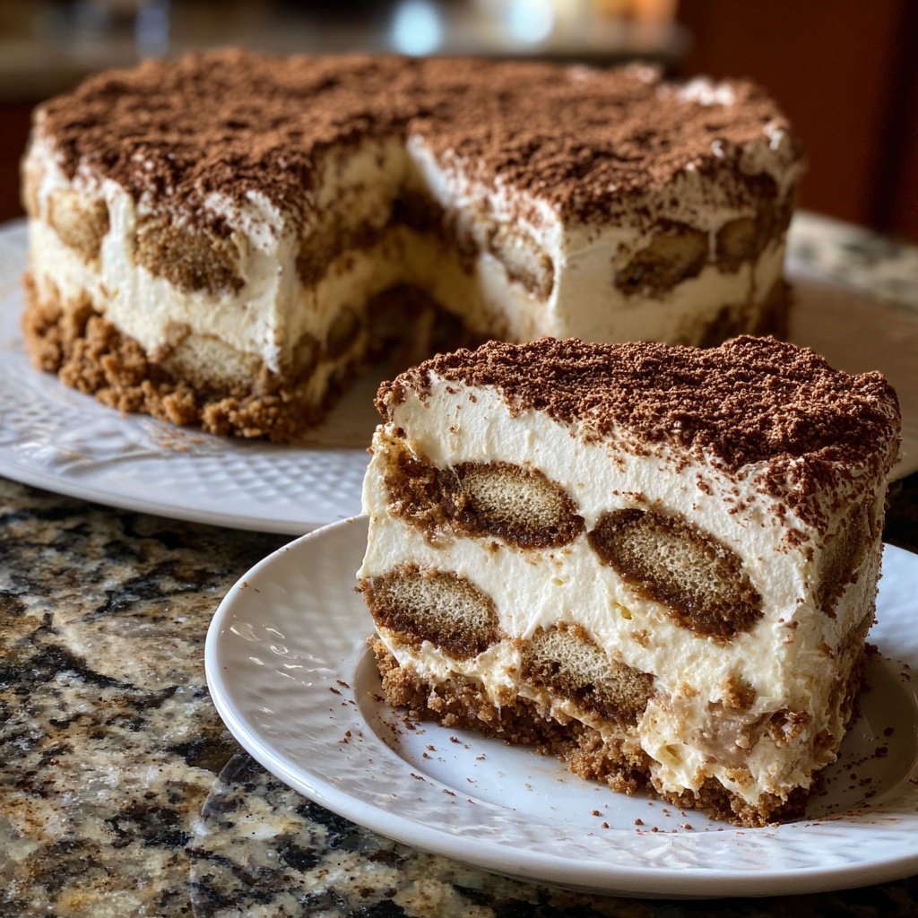 Bratapfel Spekulatius Tiramisu