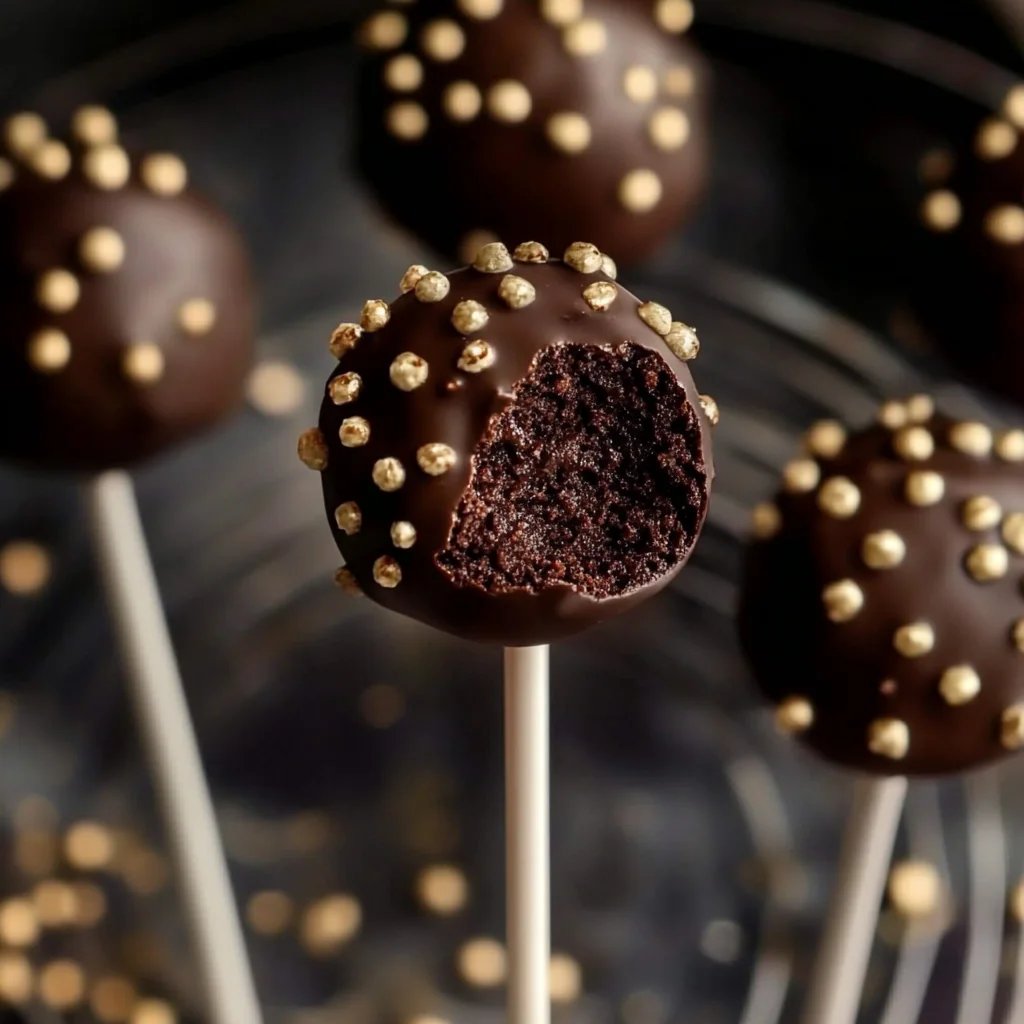 Starbucks Copycat Chocolate Cake Pops