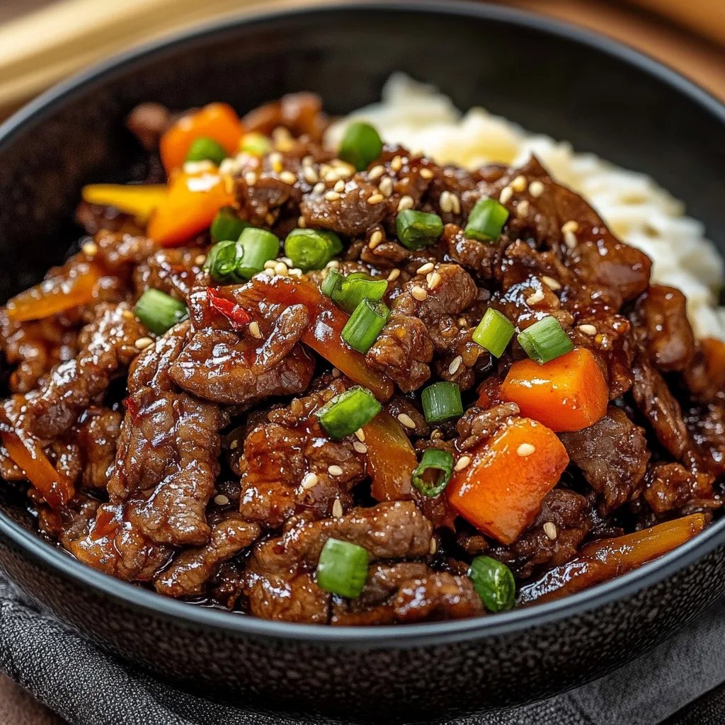 Bulgogi mit Hackfleisch