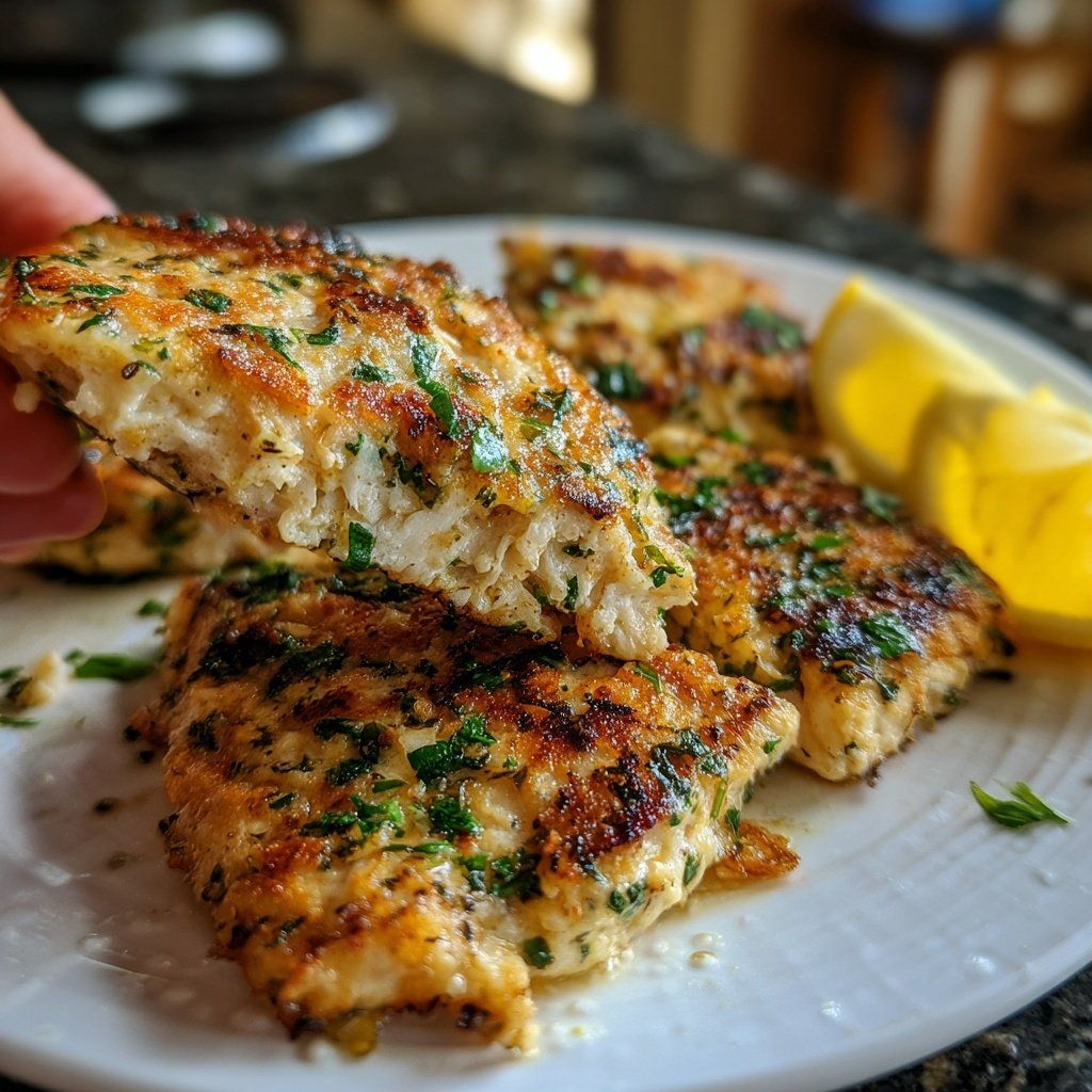 Kalorienarmes Fischgericht