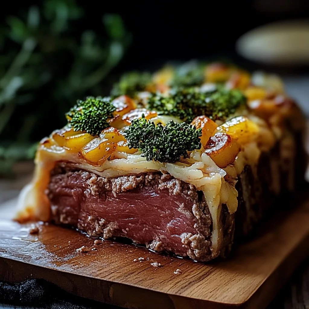 Brokkoli-Hackfleisch-Auflauf