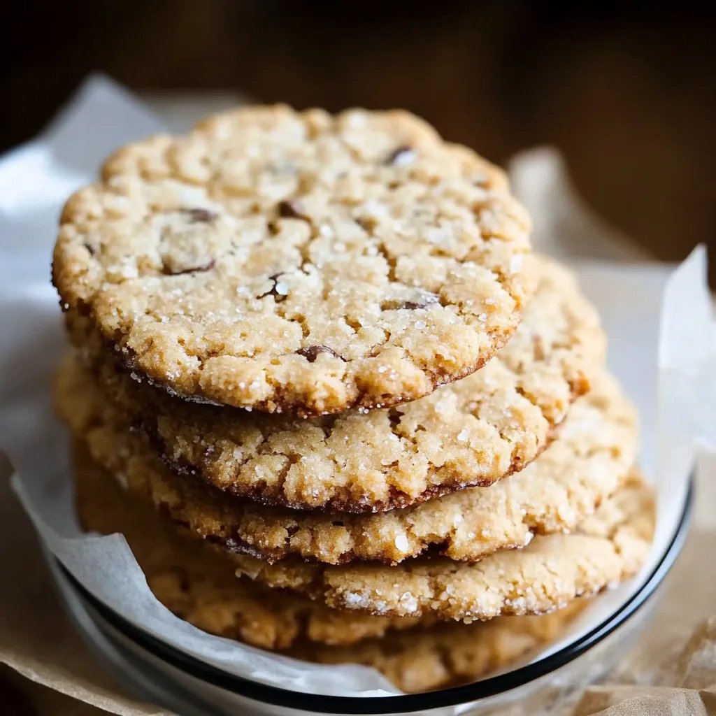 Knusprige Haferflocken Kekse gesund und ohne Zucker