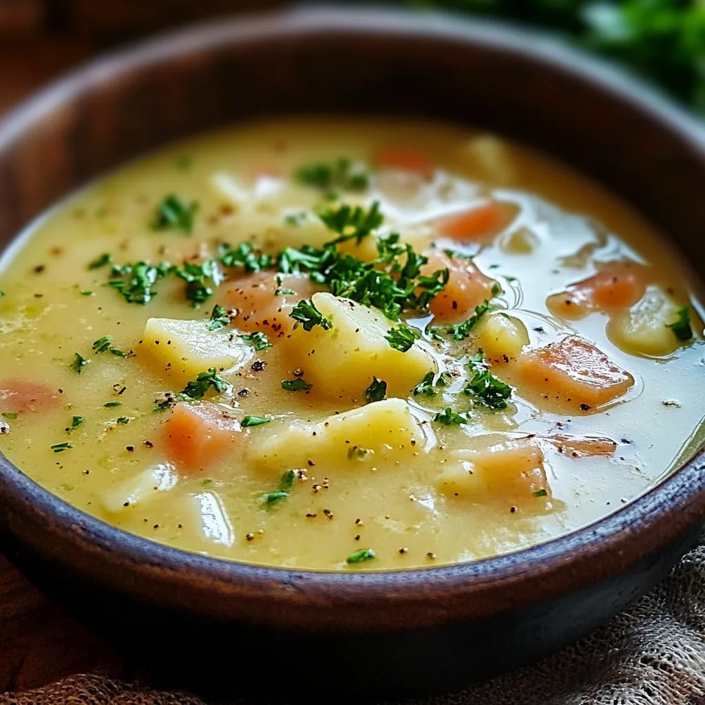 Kartoffelsuppe – wie bei Oma