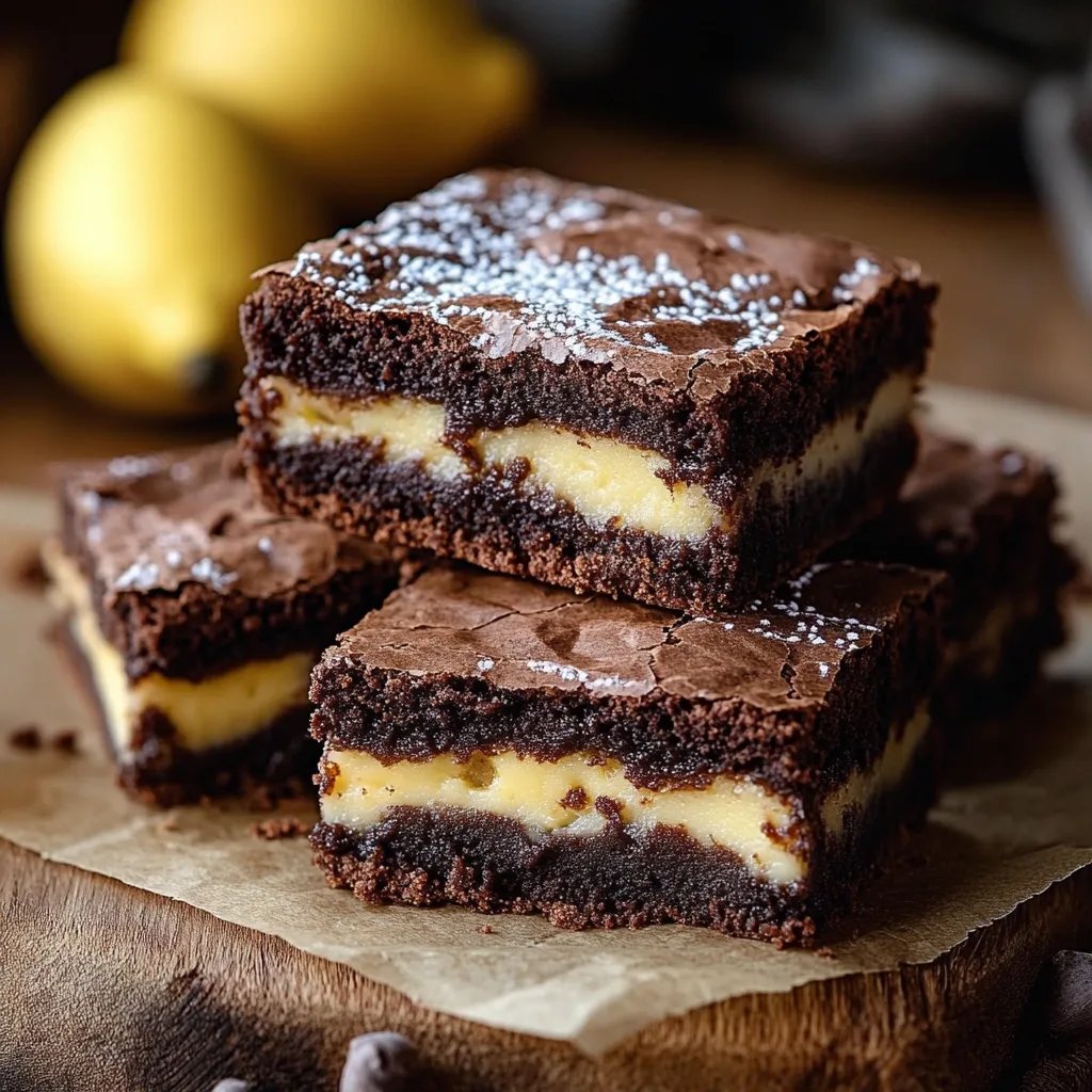 Käsekuchen-Brownies