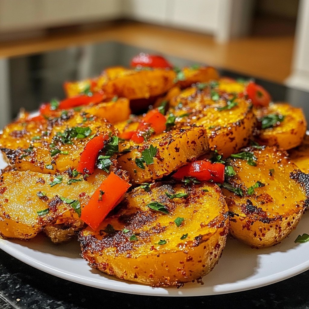 Ofenkartoffeln mit Paprika