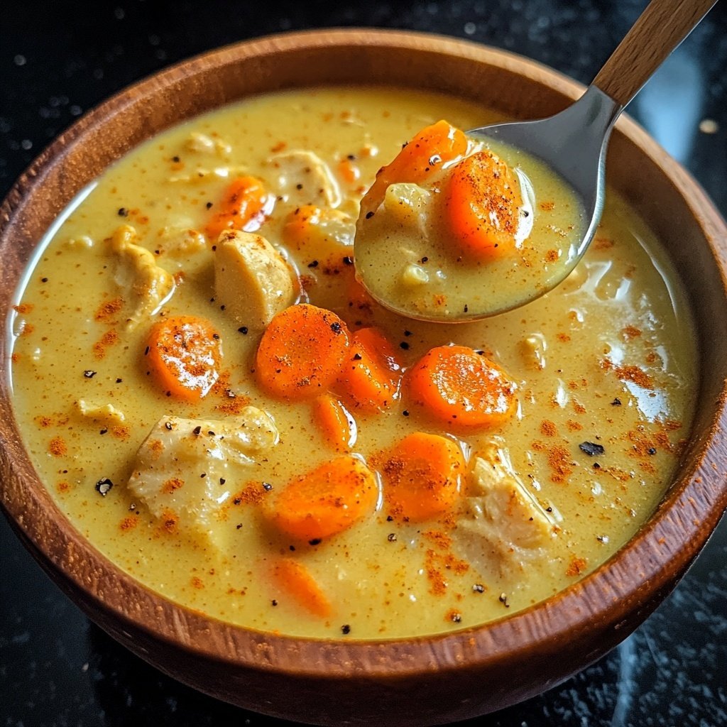 Linsensuppe mit Ingwer