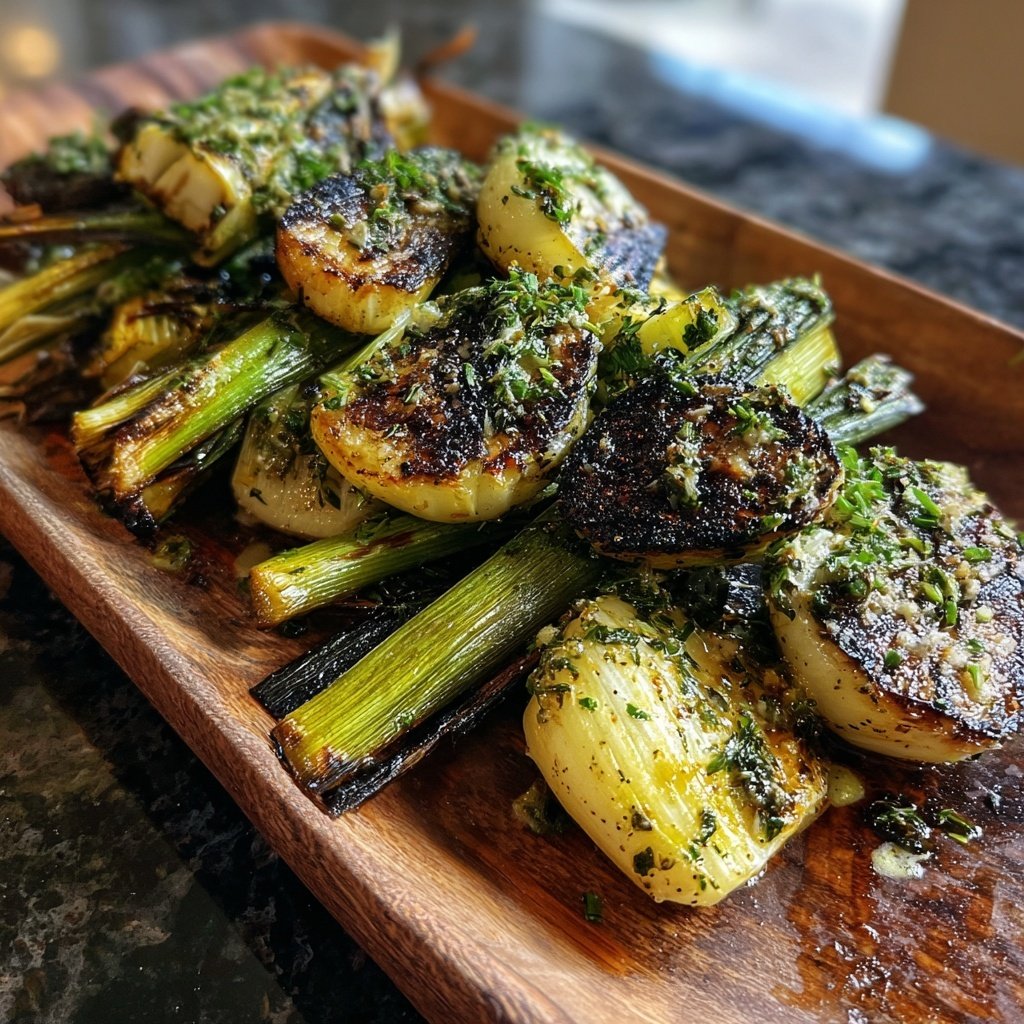 Grill Beilagen Mit Lauch