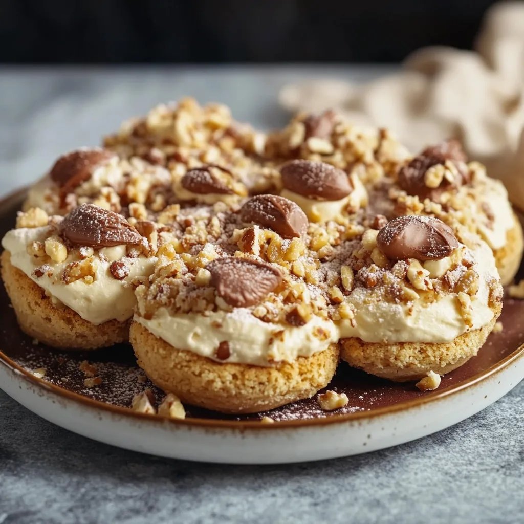 Haselnuss-Nougat-Plätzchen